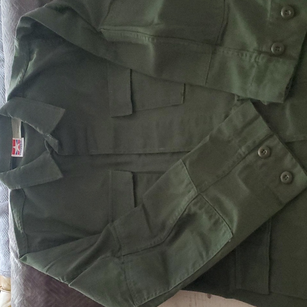 Propper green bdu top